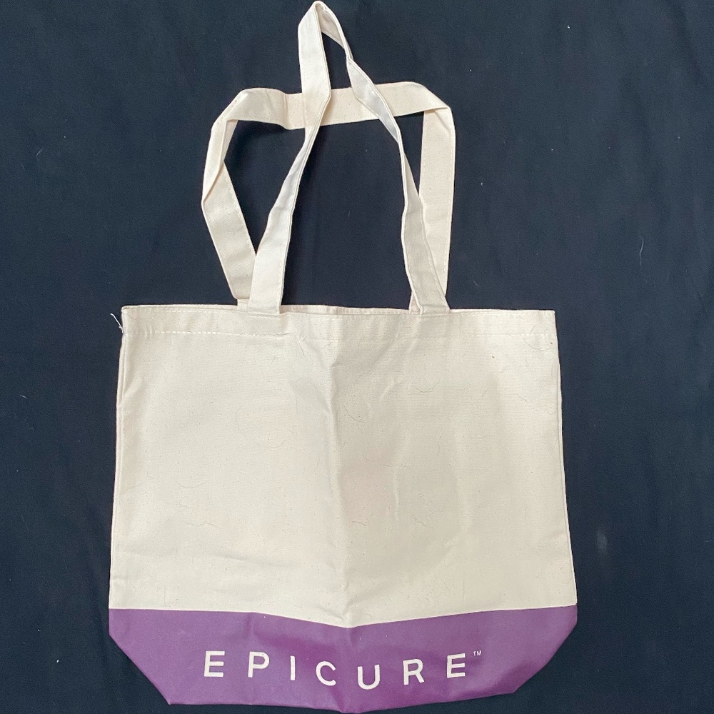 Brand New Epicure Canvas Tote bag